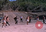 Image of marines playing volleyball Guantanamo Bay Cuba, 1962, second 56 stock footage video 65675079672