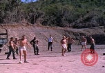 Image of marines playing volleyball Guantanamo Bay Cuba, 1962, second 57 stock footage video 65675079672