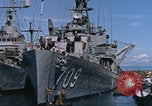 Image of GTMO US ships docked Guantanamo Bay Cuba, 1962, second 11 stock footage video 65675079674