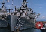 Image of GTMO US ships docked Guantanamo Bay Cuba, 1962, second 15 stock footage video 65675079674