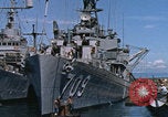 Image of GTMO US ships docked Guantanamo Bay Cuba, 1962, second 18 stock footage video 65675079674