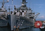 Image of GTMO US ships docked Guantanamo Bay Cuba, 1962, second 21 stock footage video 65675079674