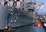 Image of GTMO US ships docked Guantanamo Bay Cuba, 1962, second 30 stock footage video 65675079674