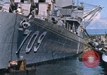 Image of GTMO US ships docked Guantanamo Bay Cuba, 1962, second 31 stock footage video 65675079674