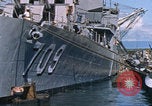 Image of GTMO US ships docked Guantanamo Bay Cuba, 1962, second 32 stock footage video 65675079674
