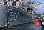 Image of GTMO US ships docked Guantanamo Bay Cuba, 1962, second 34 stock footage video 65675079674