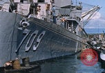 Image of GTMO US ships docked Guantanamo Bay Cuba, 1962, second 41 stock footage video 65675079674