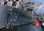 Image of GTMO US ships docked Guantanamo Bay Cuba, 1962, second 42 stock footage video 65675079674