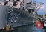 Image of GTMO US ships docked Guantanamo Bay Cuba, 1962, second 44 stock footage video 65675079674