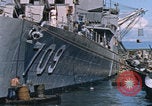 Image of GTMO US ships docked Guantanamo Bay Cuba, 1962, second 58 stock footage video 65675079674