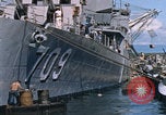 Image of GTMO US ships docked Guantanamo Bay Cuba, 1962, second 59 stock footage video 65675079674