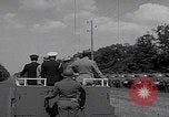 Image of President Truman reviews 2nd Armored Division Germany, 1945, second 20 stock footage video 65675079676