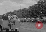 Image of President Truman reviews 2nd Armored Division Germany, 1945, second 32 stock footage video 65675079676