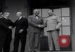 Image of Potsdam Conference Truman Stalin meeting Potsdam Germany, 1945, second 4 stock footage video 65675079678