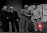 Image of Potsdam Conference Truman Stalin meeting Potsdam Germany, 1945, second 5 stock footage video 65675079678
