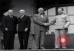 Image of Potsdam Conference Truman Stalin meeting Potsdam Germany, 1945, second 6 stock footage video 65675079678