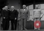 Image of Potsdam Conference Truman Stalin meeting Potsdam Germany, 1945, second 7 stock footage video 65675079678