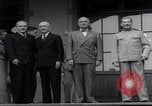 Image of Potsdam Conference Truman Stalin meeting Potsdam Germany, 1945, second 8 stock footage video 65675079678