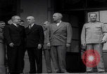 Image of Potsdam Conference Truman Stalin meeting Potsdam Germany, 1945, second 9 stock footage video 65675079678