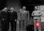 Image of Potsdam Conference Truman Stalin meeting Potsdam Germany, 1945, second 12 stock footage video 65675079678