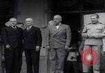 Image of Potsdam Conference Truman Stalin meeting Potsdam Germany, 1945, second 13 stock footage video 65675079678