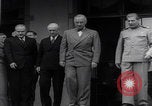 Image of Potsdam Conference Truman Stalin meeting Potsdam Germany, 1945, second 15 stock footage video 65675079678