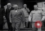 Image of Potsdam Conference Truman Stalin meeting Potsdam Germany, 1945, second 17 stock footage video 65675079678