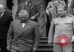 Image of Potsdam Conference Truman Stalin meeting Potsdam Germany, 1945, second 20 stock footage video 65675079678
