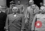 Image of Potsdam Conference Truman Stalin meeting Potsdam Germany, 1945, second 22 stock footage video 65675079678