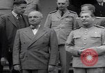 Image of Potsdam Conference Truman Stalin meeting Potsdam Germany, 1945, second 24 stock footage video 65675079678