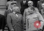 Image of Potsdam Conference Truman Stalin meeting Potsdam Germany, 1945, second 30 stock footage video 65675079678