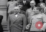 Image of Potsdam Conference Truman Stalin meeting Potsdam Germany, 1945, second 33 stock footage video 65675079678