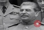 Image of Potsdam Conference Truman Stalin meeting Potsdam Germany, 1945, second 37 stock footage video 65675079678