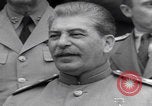 Image of Potsdam Conference Truman Stalin meeting Potsdam Germany, 1945, second 39 stock footage video 65675079678