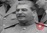 Image of Potsdam Conference Truman Stalin meeting Potsdam Germany, 1945, second 41 stock footage video 65675079678