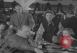 Image of Christmas party Hungarian child refugees Camp Kilmer New Jersey United States, 1956, second 37 stock footage video 65675079689