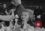 Image of Christmas party Hungarian child refugees Camp Kilmer New Jersey United States, 1956, second 59 stock footage video 65675079689