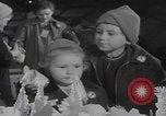 Image of Christmas party Hungarian child refugees Camp Kilmer New Jersey United States, 1956, second 61 stock footage video 65675079689