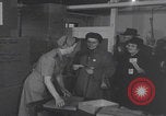 Image of Red Cross helps Hungarian refugees Camp Kilmer New Jersey United States, 1956, second 5 stock footage video 65675079690