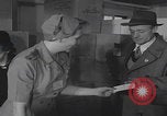 Image of Red Cross helps Hungarian refugees Camp Kilmer New Jersey United States, 1956, second 12 stock footage video 65675079690