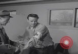 Image of Red Cross helps Hungarian refugees Camp Kilmer New Jersey United States, 1956, second 25 stock footage video 65675079690