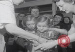 Image of Red Cross helps Hungarian refugees Camp Kilmer New Jersey United States, 1956, second 34 stock footage video 65675079690