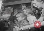 Image of Red Cross helps Hungarian refugees Camp Kilmer New Jersey United States, 1956, second 37 stock footage video 65675079690
