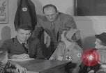 Image of Red Cross helps Hungarian refugees Camp Kilmer New Jersey United States, 1956, second 57 stock footage video 65675079690