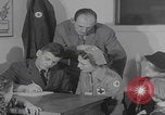 Image of Red Cross helps Hungarian refugees Camp Kilmer New Jersey United States, 1956, second 60 stock footage video 65675079690