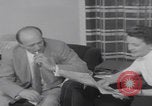 Image of Hungarian refugee shopping Chicago Illinois USA, 1956, second 37 stock footage video 65675079693