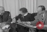 Image of Hungarian refugee shopping Chicago Illinois USA, 1956, second 45 stock footage video 65675079693