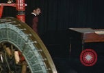 Image of casino dealer talks odds United States USA, 1967, second 40 stock footage video 65675079694