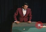 Image of casino dealer talks odds United States USA, 1967, second 58 stock footage video 65675079694