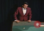 Image of casino dealer talks odds United States USA, 1967, second 59 stock footage video 65675079694